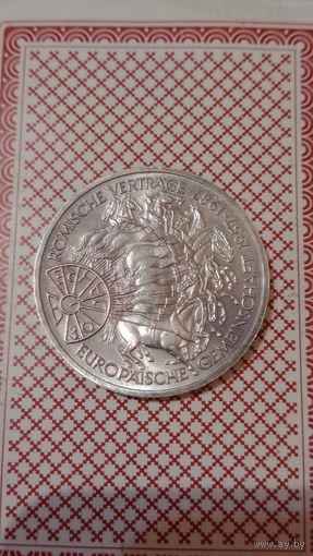 Германия 10 марок 1987 римский договор
