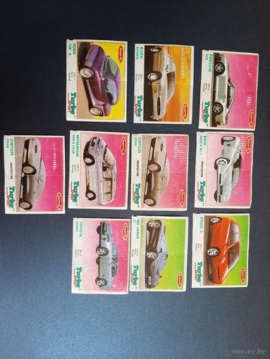 Вкладыш TURBO SPORT, ТУРБО СПОРТ мята. В коллекцию.