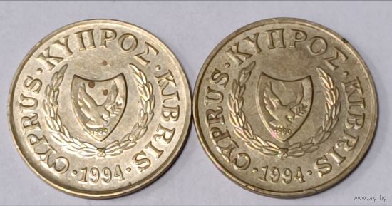 Кипр. 5 центов 1994 года.