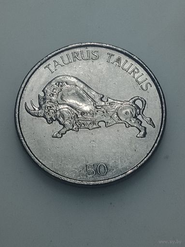 Словения 50 толаров 2003 года .