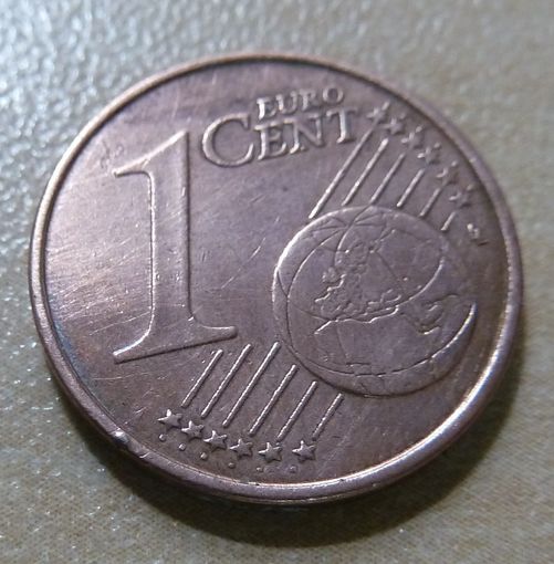 1 евроцент 2008 Франция