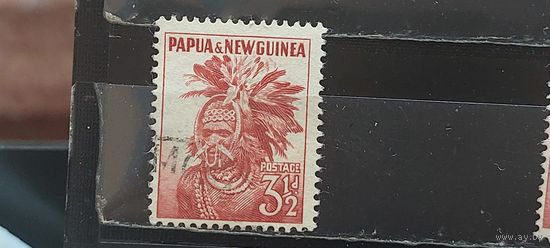 РАСПРОДАЖА ПАПУА НОВАЯ ГВИНЕЯ 1952г. Гаш.