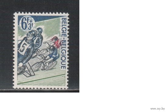 Бельгия-1964(Мих.1318)  **   , Спорт,  Велосипеды, Велоспорт