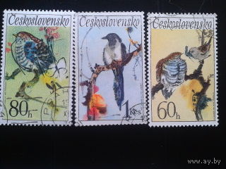 Чехословакия 1972 птицы