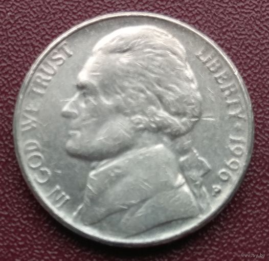 США. 5 центов. 1996 "Р"