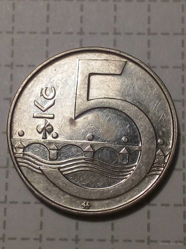 5 крон Чехия 2009 год