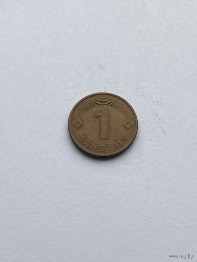 1 сантим 1997 г., Латвия