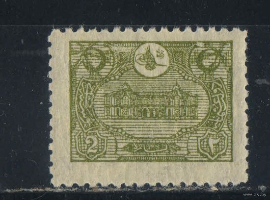 Османская Имп Турция 1913 Новый Главпочтамт Константинополь Стандарт #212*