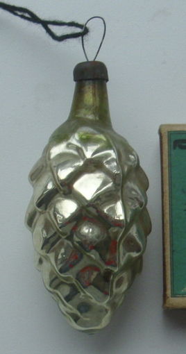Ёлочная игрушка. Шишка. Ё-29.
