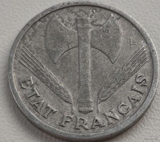 Франция 1 франк, 1942