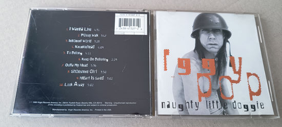 IGGY POP - Naughty  Little Doggie (USA 1996 аудио CD)