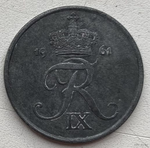 Дания 5 эре 1961 г.