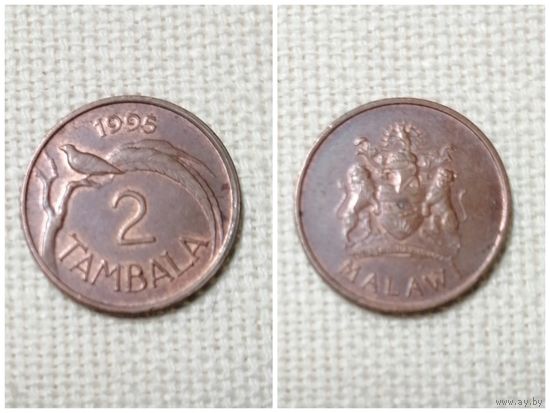 Малави 2 тамбала 1995/ птицы / райская птица //FA