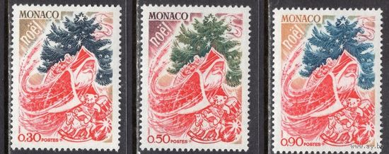Монако 1972 **  Рождество. Святой Николай Чудотворец