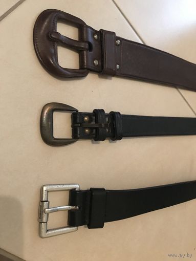 Ремень женский унисекс винтаж Bossini и др