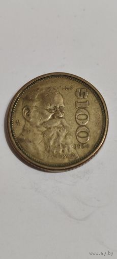 Мексика 100 цент 1984