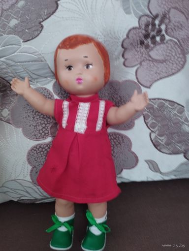 Кукла имеет вмятики выпуск 50-60 годов