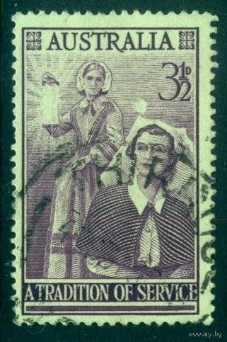 Австралия - 1955 [Mi. 256] Гашеная (AU03)