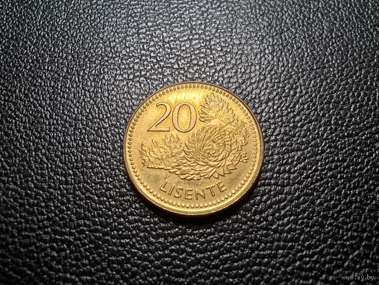 Лесото 20 лисенте 1998