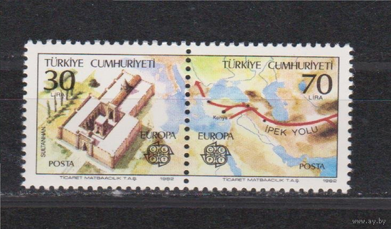 Турция 1982 Европа CEPT СЕПТ Исторические документы и события **//АР