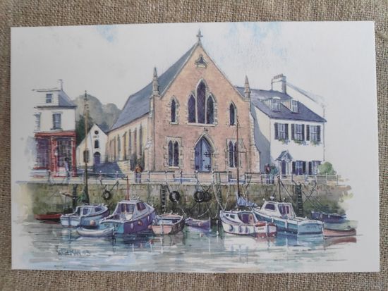 The Methodist Church on the Bulwarks, St. Aubin, Jersey.