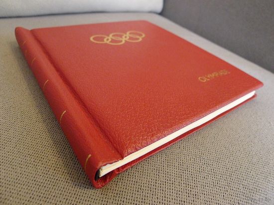 Альбомы , Спорт, ОИ-1960 с иллюстрированными листами(с клеммташами)(без марок)