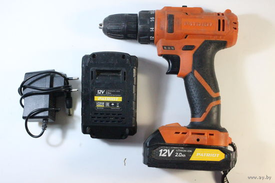 Дрель-шуруповерт Patriot BR 117Li 180301117 (с 2-мя АКБ)