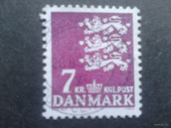 Дания 1978 герб