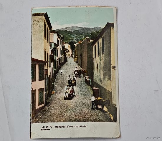 1909 год Мадейра Либава Открытка
