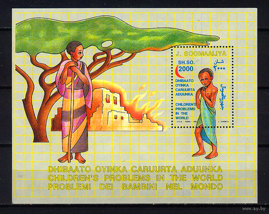 1993 Сомали. Красный Полумесяц. Медицина