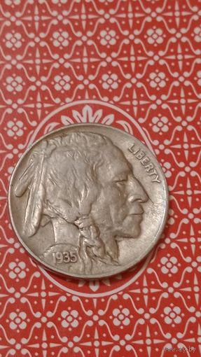 США 5 центов 1935