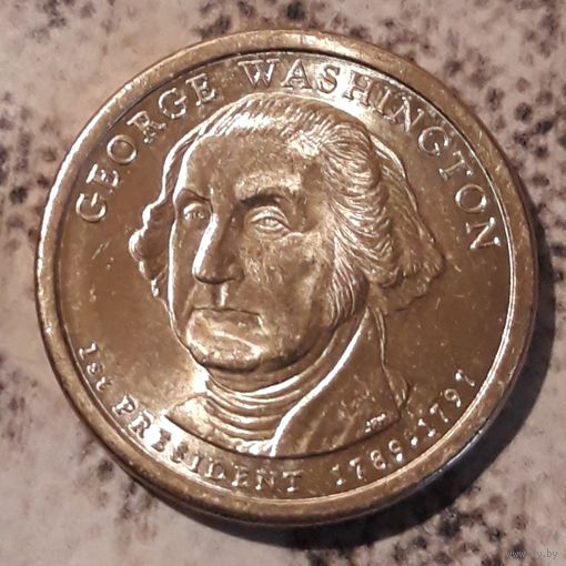 1 доллар 2007  D США Джордж Вашингтон