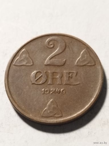 Норвегия 2 оре 1946