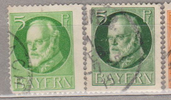 Бавария Личности Известные люди  Король Людвиг III 1914-1916 год лот 12
