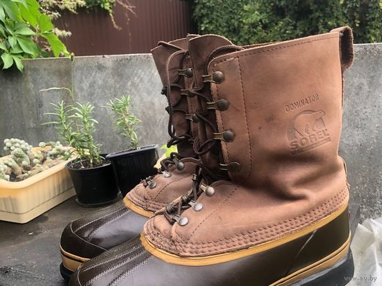 Зимние кожаные сапоги Sorel Kaufman Dominator