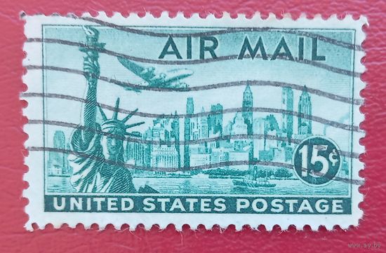 США, 1947 г., стандартный выпуск, авиапочта