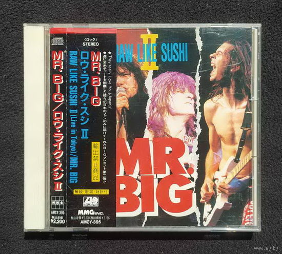 CD,(Japan) Mr. Big – Raw Like Sushi II