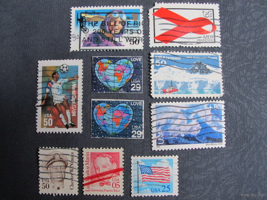 Лот марок США - 4