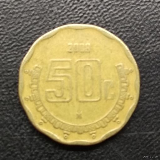 Мексика 50 сентаво 2008