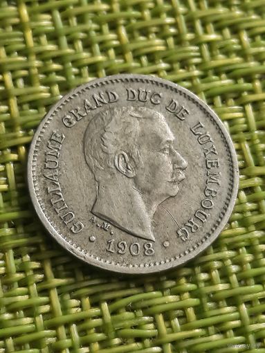 Люксембург - 5 сантимов - 1908 г