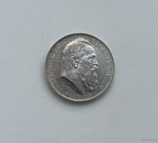БАВАРИЯ  3 марки 1911 г.