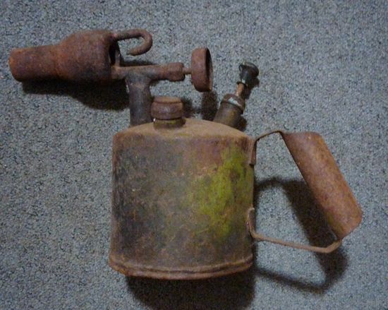 Лампа паяльная СССР для декора