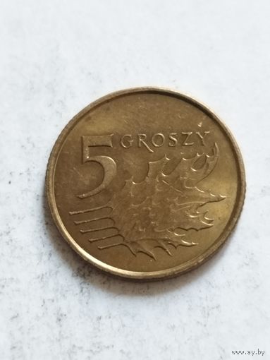 Польша 5 грош 2012
