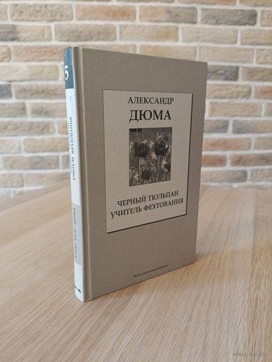Александр Дюма. Черный тюльпан. Учитель фехтования