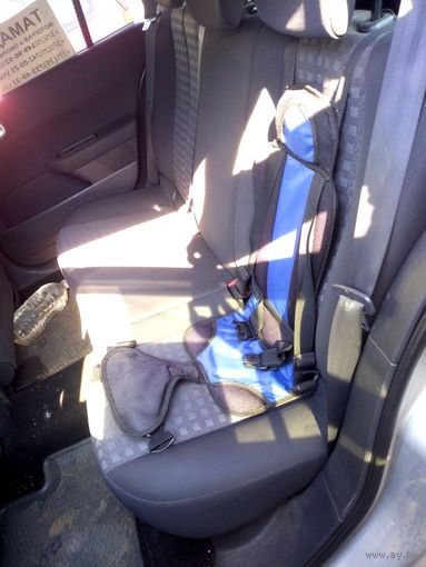 Автокресло 1-12 ЛЕТ РФ РБ удерживающее устройство накидка с 5 замками