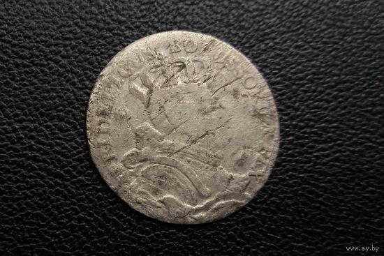 6 грошей 1756 г