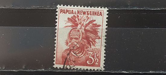 РАСПРОДАЖА ПАПУА НОВАЯ ГВИНЕЯ 1952г. Гаш.