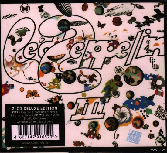 2014 LED ZEPPELIN -3 2-CD ремастеринг
