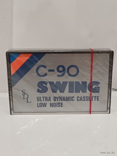 Все лоты с 1р.Новая кассета не вскрытая C-90 SWING