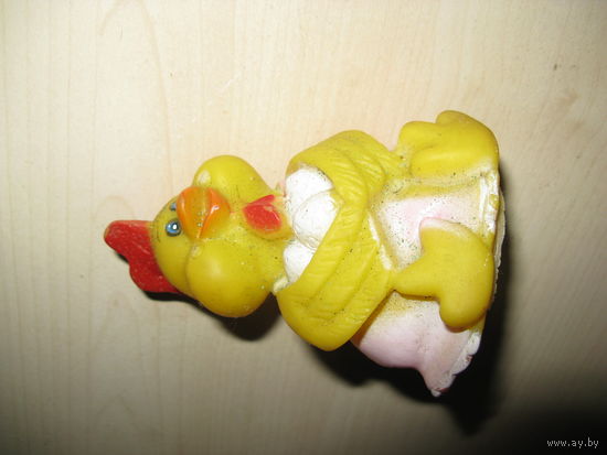 Резиновая игрушка времён СССР КУРОЧКА РЯБА